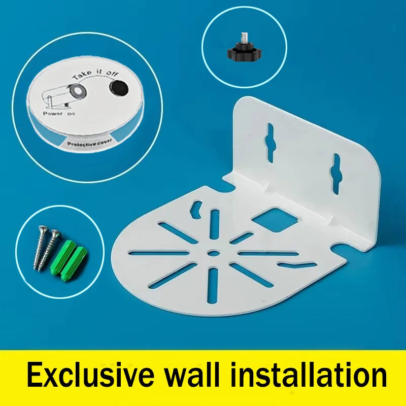 ﻿ NEW Wall Mount Projector Stand Sturdy Durable Metal Bracket Compatible with HY300 Pro Projector